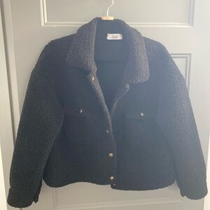 Stylish Crop-Teddy Jacket for Women